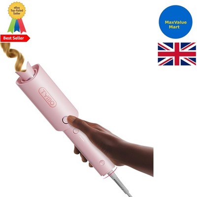 TYMO CURLPRO Automatischer Rotierender Lockenstab - Strand 1 Zoll, Metallic Pink
