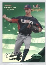 2013 USA Baseball Champions Certified National Team Mirror Green Jake Reed 0a7