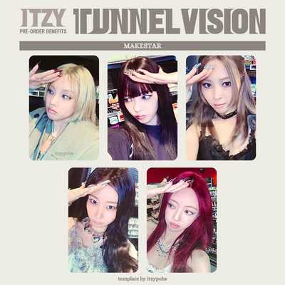 ITZY TUNNEL VISION WITHMUU MAKESTAR YES24 PRE ALBUM POB OFFICIAL