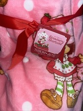 New Strawberry Shortcake Pink Blanket 60x90
