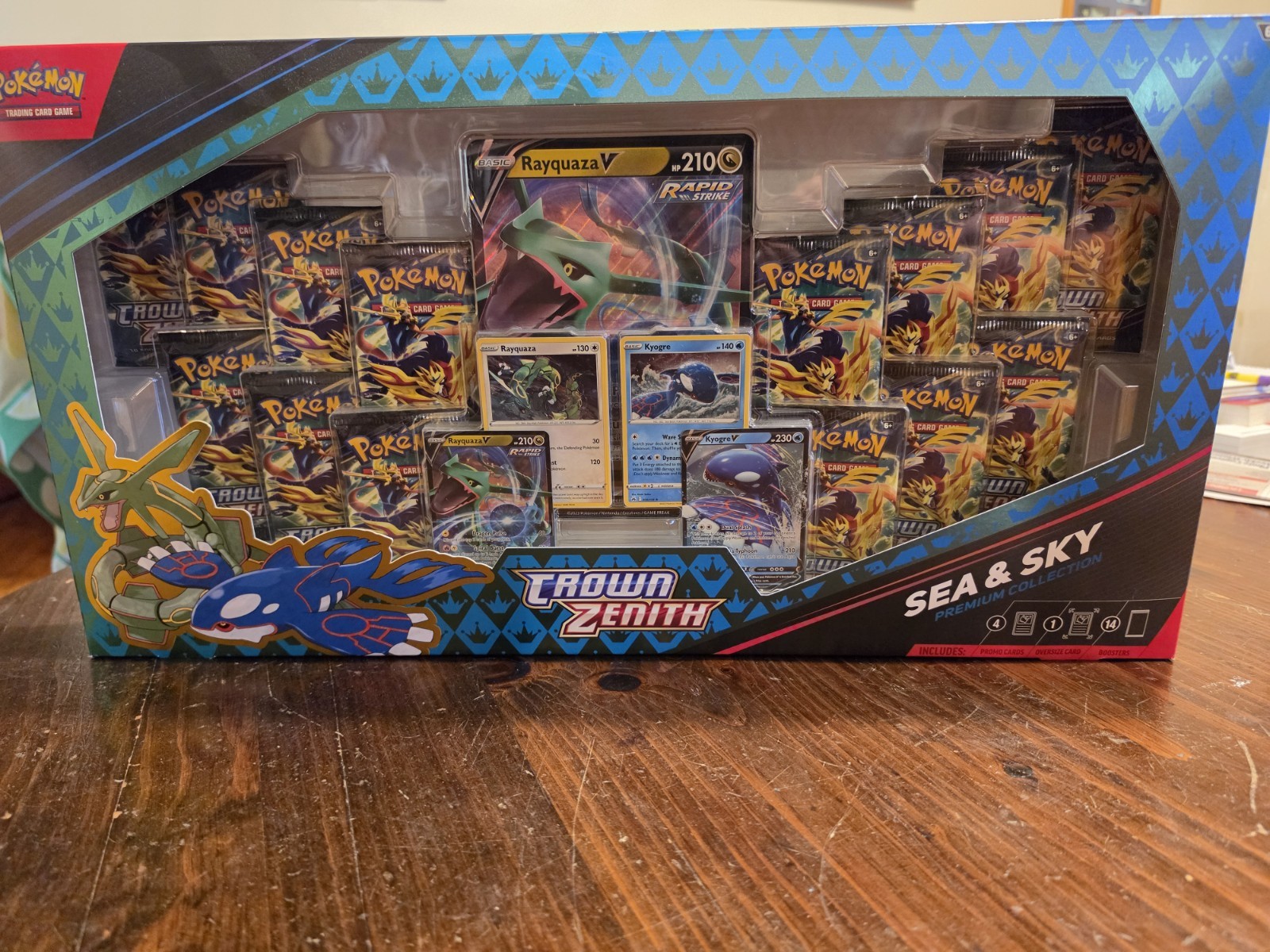 Pokémon Crown Zenith Sea & Sky Premium Collection Pokemon **New & Sealed**