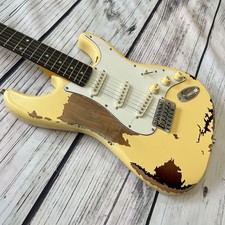Relic Aged Electric Guitar 21 Frets Body Maple Professional Guitar