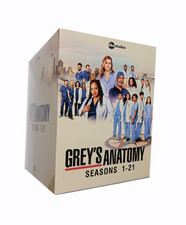 Grey  s Anatomy : Complete TV Series Season 1-21 DVD 108-Discs Set Region 1