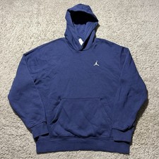  NEW MEN Nike JORDAN BRAND BROOKLYN FLEECE HOODIE MIDNIGHT NAVY FV7281 410 