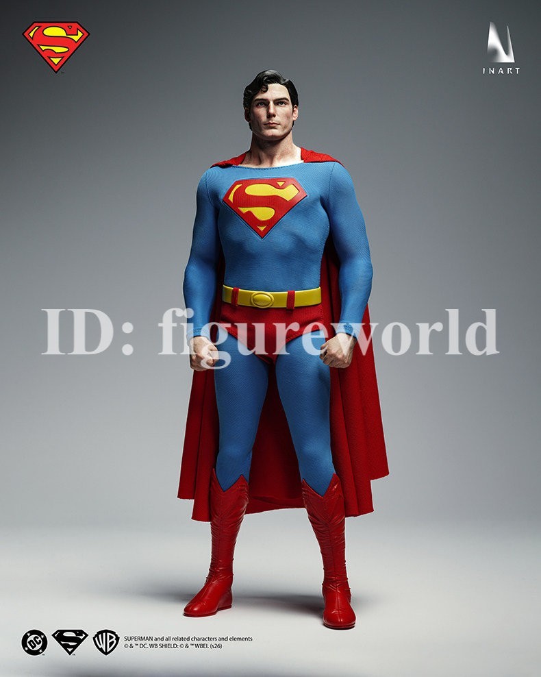 Card INART PtA035D1 1/6 Superman 1978 Clark Kent Action Figure