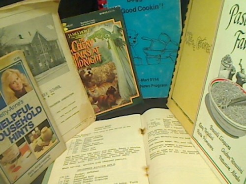 Lot of 7 Vintage Community Cookbooks Church Organization Recipes