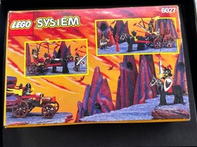 LEGO 6027 Bat Lord's Catapult MISB NEW Vintage Fright Knights Castle Ritter 6097