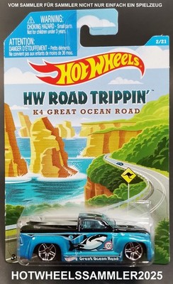 HOT WHEELS ''SWITCHBACK'' ROAD TRIPPIN K4 GREAT OCEAN ROAD DFL58-0812 UNGEÖFFNET!