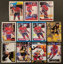 Lot of 11 Different MATS NASLUND Hockey Cards 3xAS 1983-2007 HK1643