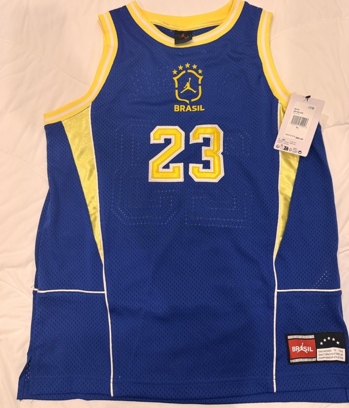 Jordan Brazil Boys XL Jersey