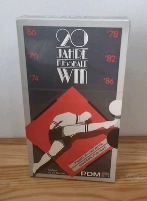 20 Jahre Fussball WM auf VHS Videokassette Fußball Weltmeisterschaft Video NEU - Bild 1 von 3