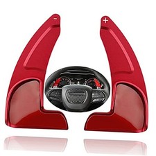 Paddle Shifter Extension for Dodge Charger,Challenger - Billet Aluminum Red