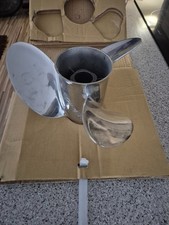 Edelstahl Propeller Evinrude Johnson Viper 3 x 14,50 x 21 LH