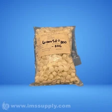 Etlin-Daniels Inc. DPE-500-WH Pack of 800 White Dome Plugs 0950