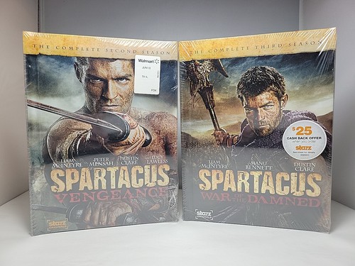 SPARTACUS Complete TV Series Seasons 1 2 3 + Gods of the Arena DVD STARZ - Foto 5 di 8