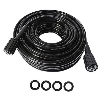 #ad #ad High Pressure Washer Extension Hose 1 4quot; inch M22 14mm 15mm Fittings Kink 25FT $27.00
