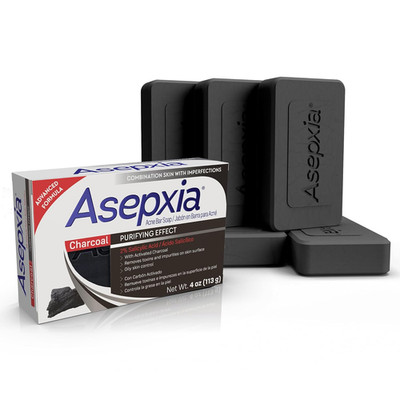 Salicylic Acid & Activated Charcoal Bar Soap | Acne Treatment, Reduces Pimples &