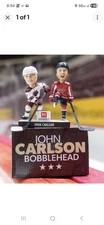 NEW John Carlson Dual Bobblehead Hershey Bears SGA 12/12 Washington Capitals NEW