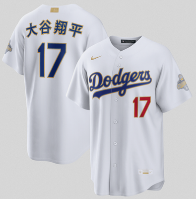 2026 GOLD COLLECTION DODGERS NIKE SHOHEI OHTANI KANJI STADIUM