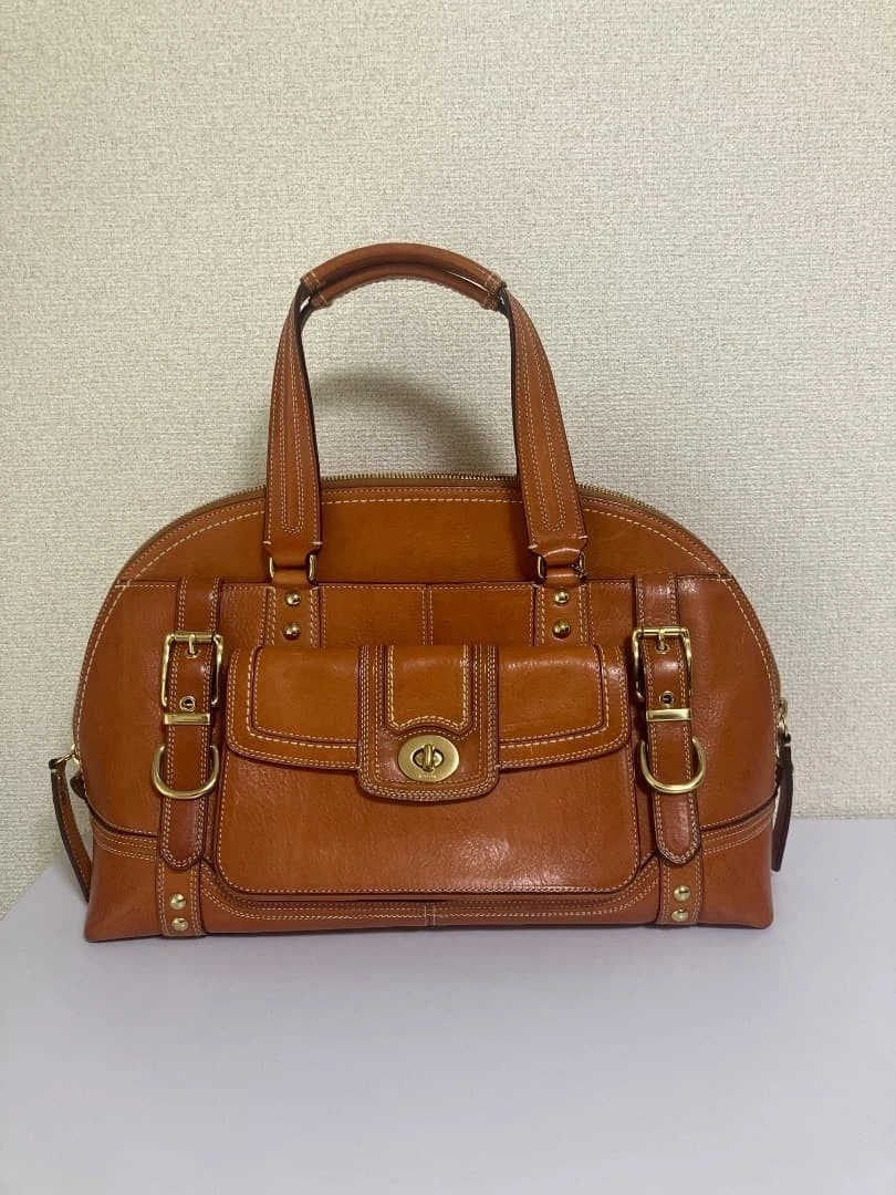バッグ Vintage Coach Miranda Satchel Boston 3860x.JPG?