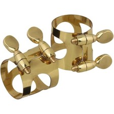 1PC Saxophone Ligature Saxophone Tip Clip Brass Ligature Adjustable Whistle Clip