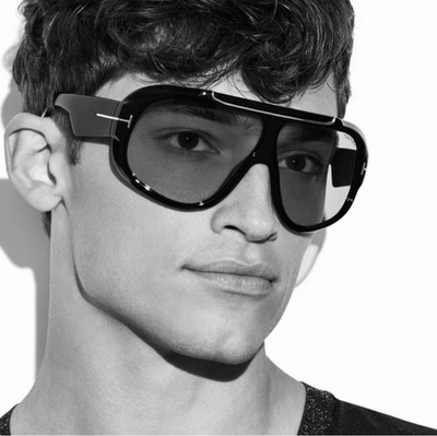 TOM FORD New Sunglasses LINDEN Black Green Photochromic TF1094 01N 72 11 120
