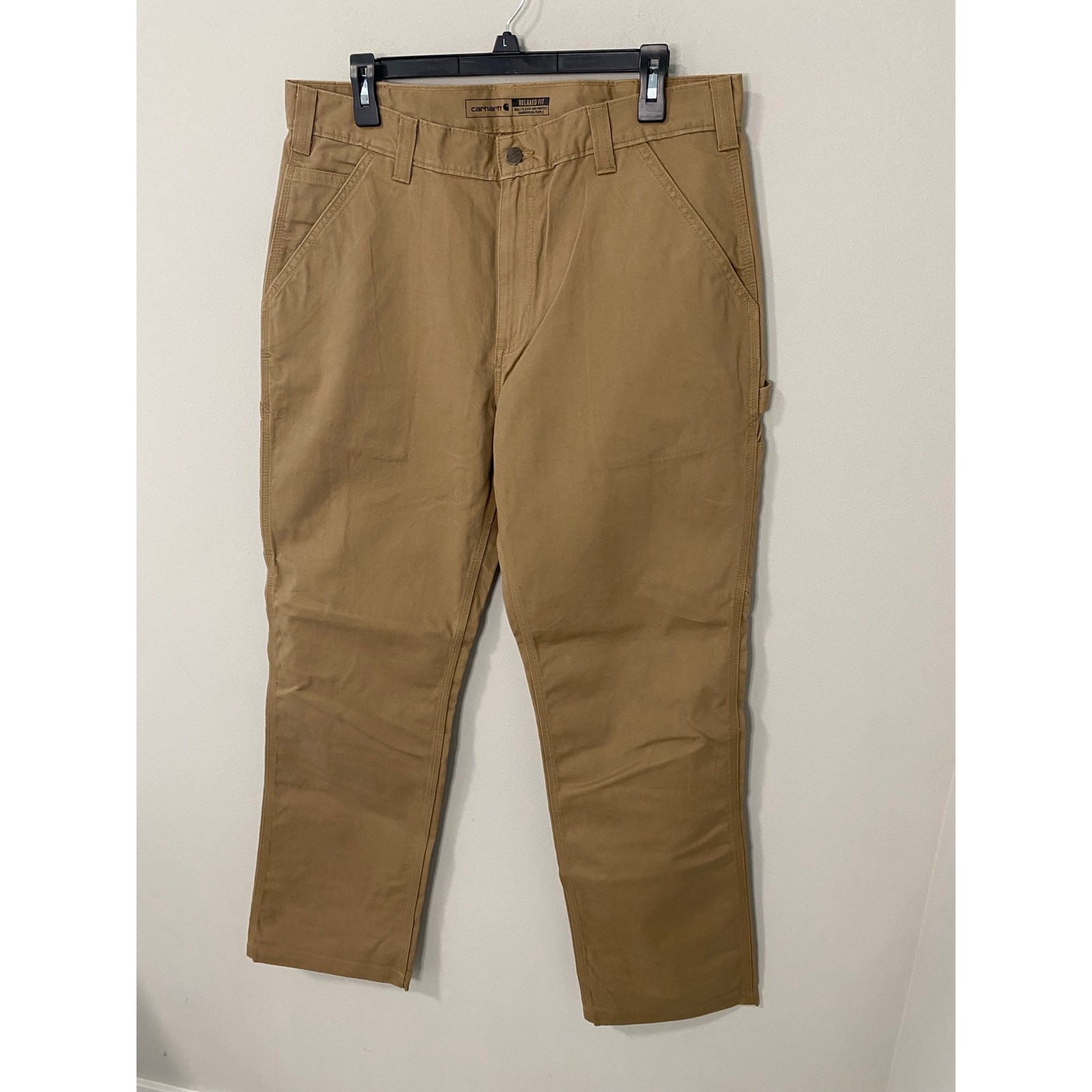 Carhartt Relaxed Fit Twill Work Pants for Men 36x32