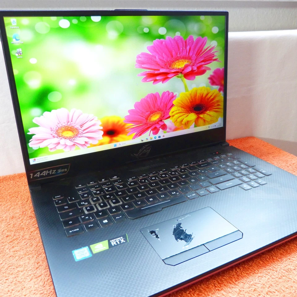 Asus GL704 17 Zoll 144Hz HIGH END GAMING Geforce RTX Windows 11 l HEXA CORE i7 - Bild 3 von 4