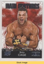 2021 Upper Deck AEW All Elite Wrestling Main Features Brian Cage #MF-22 READ 6f8
