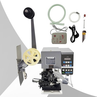 220V 400W Cable Wire Stripping/Crimping Machine with 110V Transformer 0.3-0.4Mpa