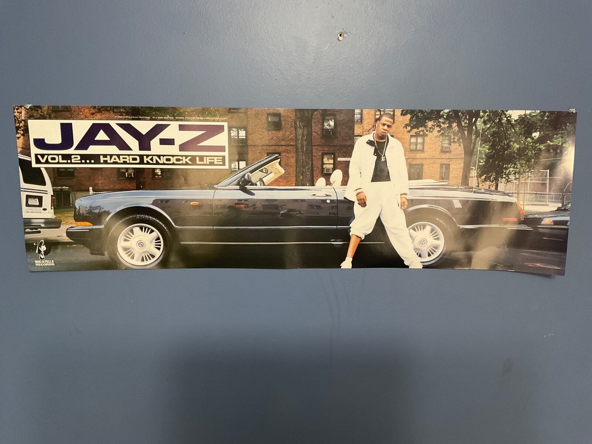 NEW MT 1998 ROC-A-FELLA RECORDS JAY-Z VOL.2 HARD KNOCK LIFE PROMO