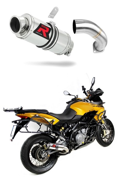 ETV 1200 Caponord 2013 - 2016 Auspuff SchalldäMpfer GP1 Dominator-image