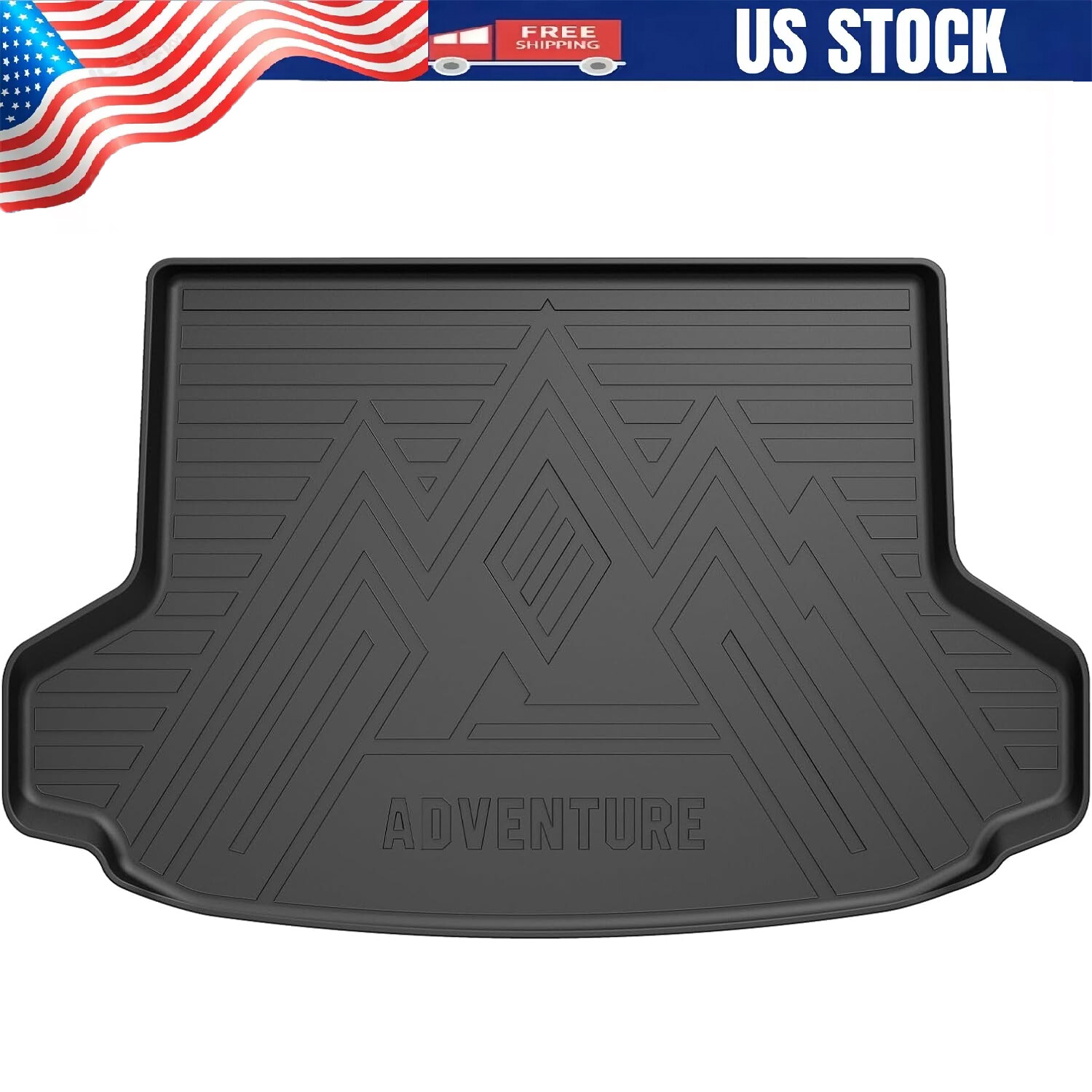 Cae Rear Trunk Mat Cargo Liner Area Floor Mat All Weather for HR-V FWD 2023-2025