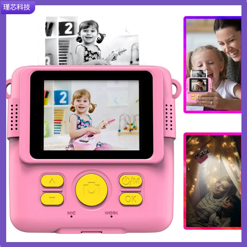 NEW  Instant Print Camera for Kids, Christmas Birthday Gifts for Girls Boys - Image 3 of 4