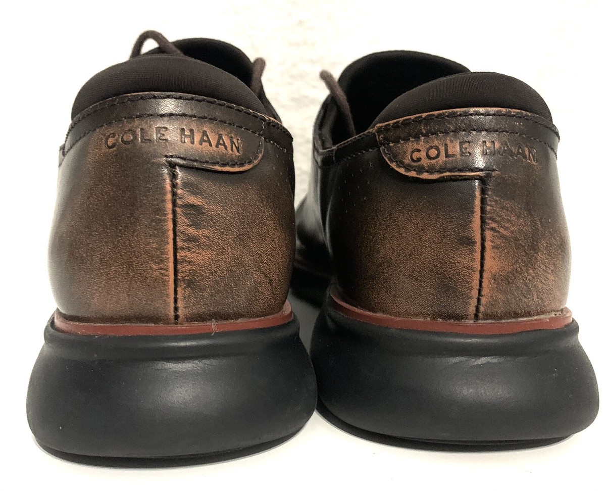 Cole Haan ZEROGRAND Laser Wingtip Men\'s Oxford Dress Shoes Size 9.5 C37086 Brown Men main image 3