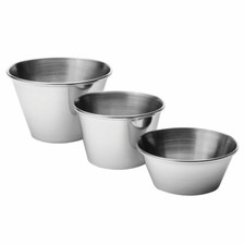 Stainless Steel Ramekin 4oz / 110ml - Case of 24 - Ramekins Side Dishes