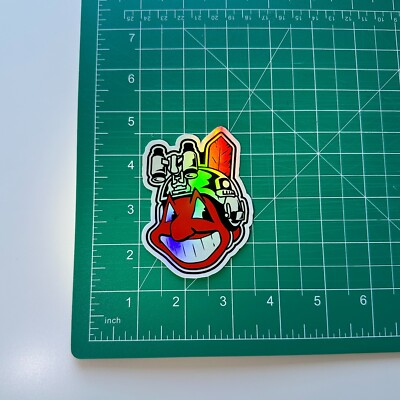 Superior Defense Wahoo Holo Sticker one7six, Forward Observations Group, SupDef