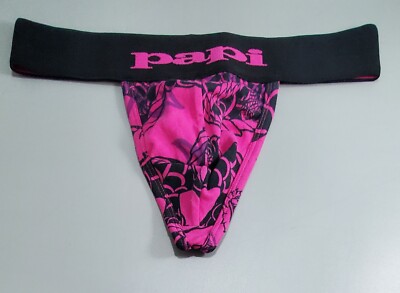 Papi Men's Thong Cotton Spandex Color(Variations)  