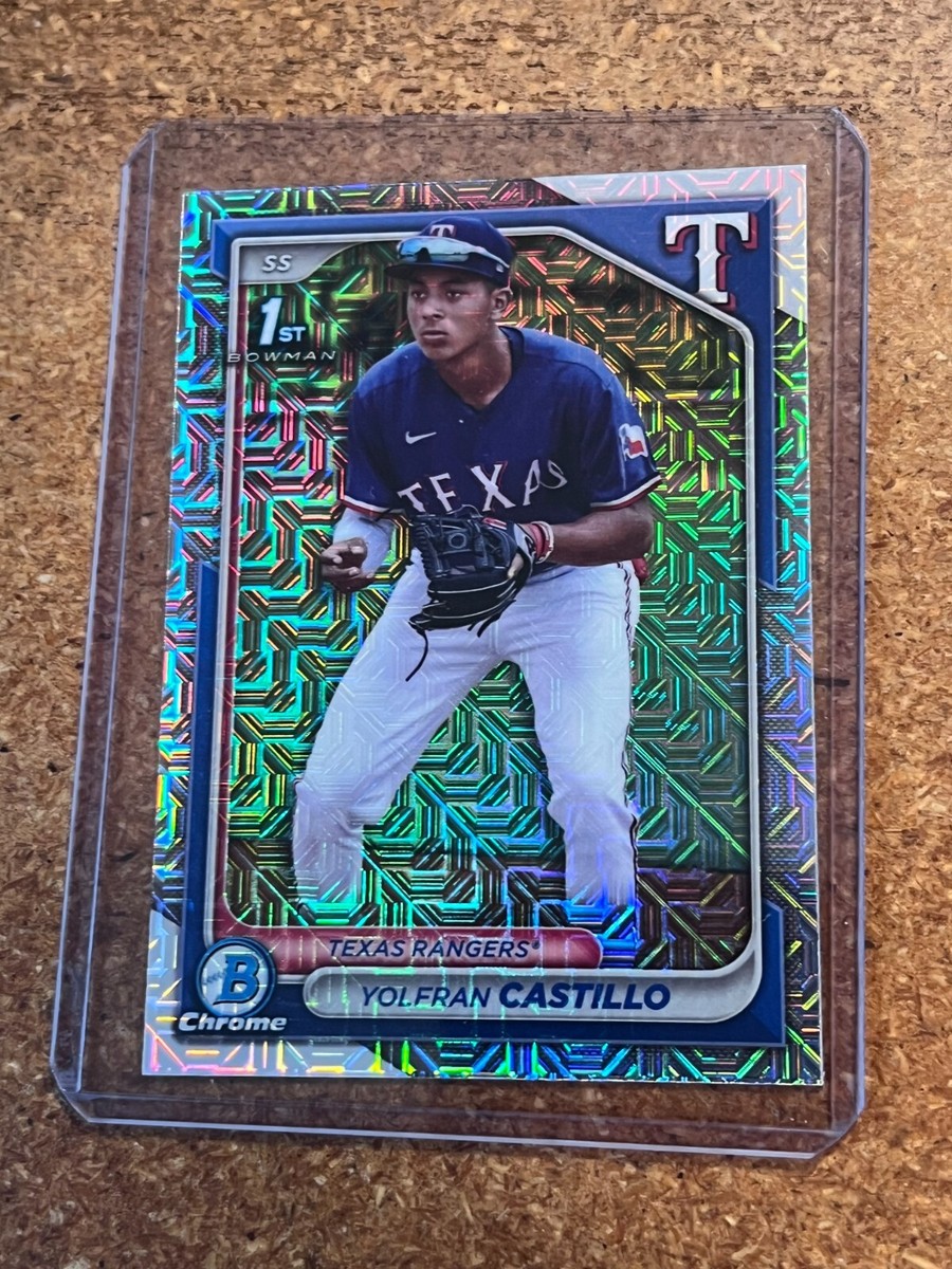 TOPPS １ST Bowman 2024 Bowman Chrome Baseball 1st Bowman Card Mega Mojo # BCP-159