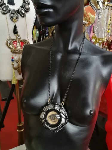 magic eye amulet necklace pendant talisman attraction fortune money wealth rich - Picture 9 of 24