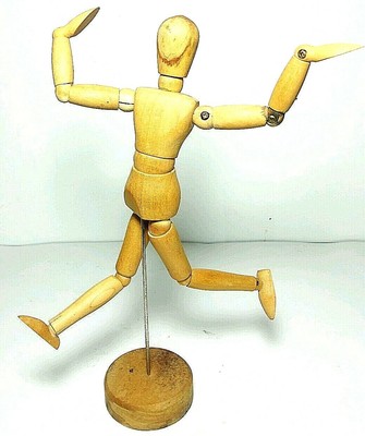 IKEA GESTALTA Mannequin Artist Doll Wooden Poseable Human Model | eBay