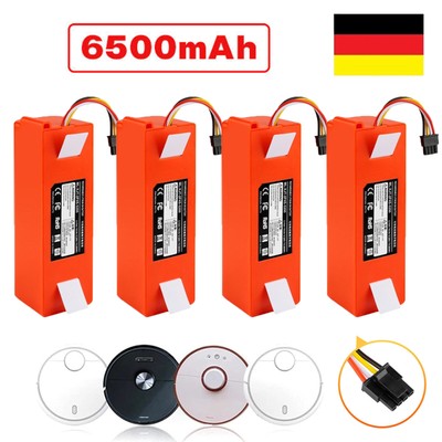 1/2/3/4 Stück Ersatzakku 14,4 V 5200 mAh für Xiaomi Mijia Roborock S50 S51 S55