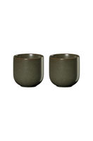 2Er Set Teebecher Coppa Nori GrüN Matt Tasse Asa 0,2L