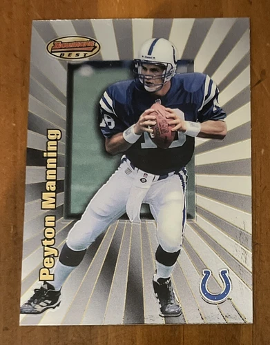 1998 Bowman's Best Peyton Manning #112 Rookie RC Colts