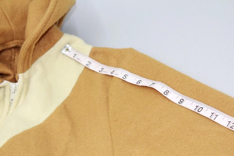 Lindo Acogedor Cervatillo Ciervo Reno Vellón Chaqueta Cremallera Sudadera con Capucha Disfraz XL Pierna Avenida Legg Foto 2 de 4