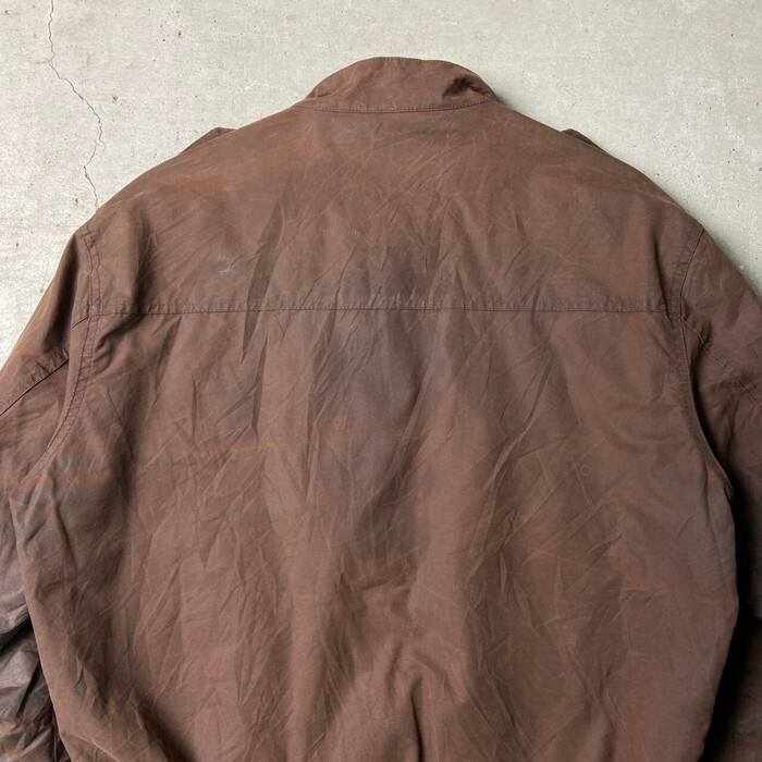 Barbour WAX FLYER JACKET A-2 ブルゾン ブラウン Barbour WAX FLYER JACKET A-2 ブルゾン ブラウン