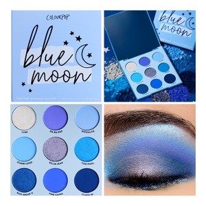colourpop eyeshadow unopened palette pan moon