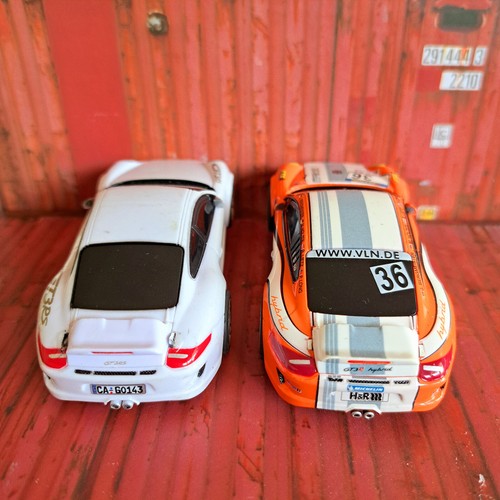 2x CARRERA GO Porsche GT3 Cup RS Slotcar 64025 61206 Auto 1:43 - Bild 3 von 6