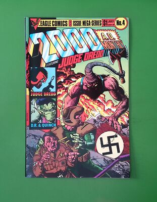 2000 A.D. MONTHLY #4 VOL. 1 HIGH GRADE EAGLE COMIC BOOK TS92-218