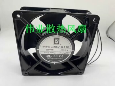 ORION FANS OA109AP-22-1TB 230V 0.10/0.09A 17/15W 12038 12cm Cooling Fan